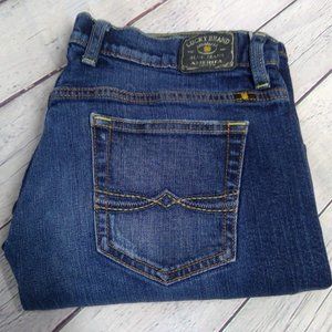Lucky Brand Jeans | Dark Wash Firefly Easy Rider Crop Jeans Size 10/30